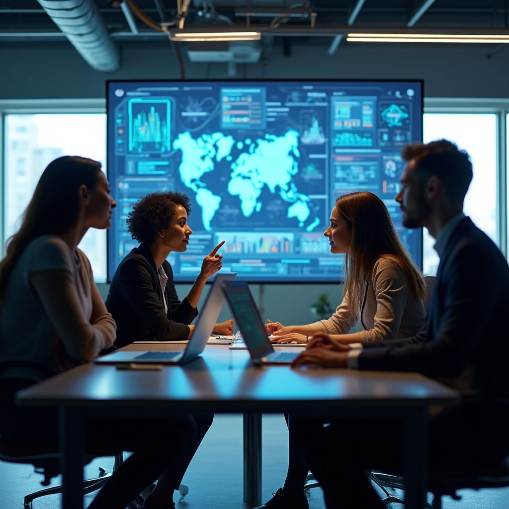 Equipo de MicroExpert en nuestra oficina en Panamá